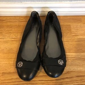 Coach Chelsea Logo Cap Toe Ballet Flat